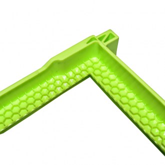 Telaino in plastica a costruzione libera Langstroth 2/3 159 - termotrattato - verde